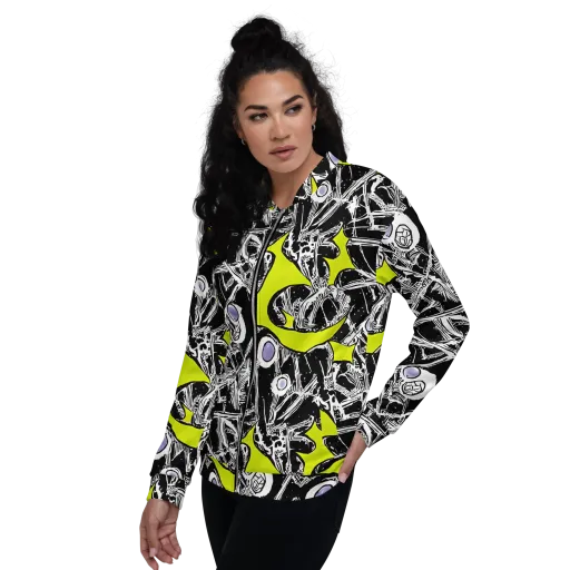 Acid X-ray on a Bomber Jacket