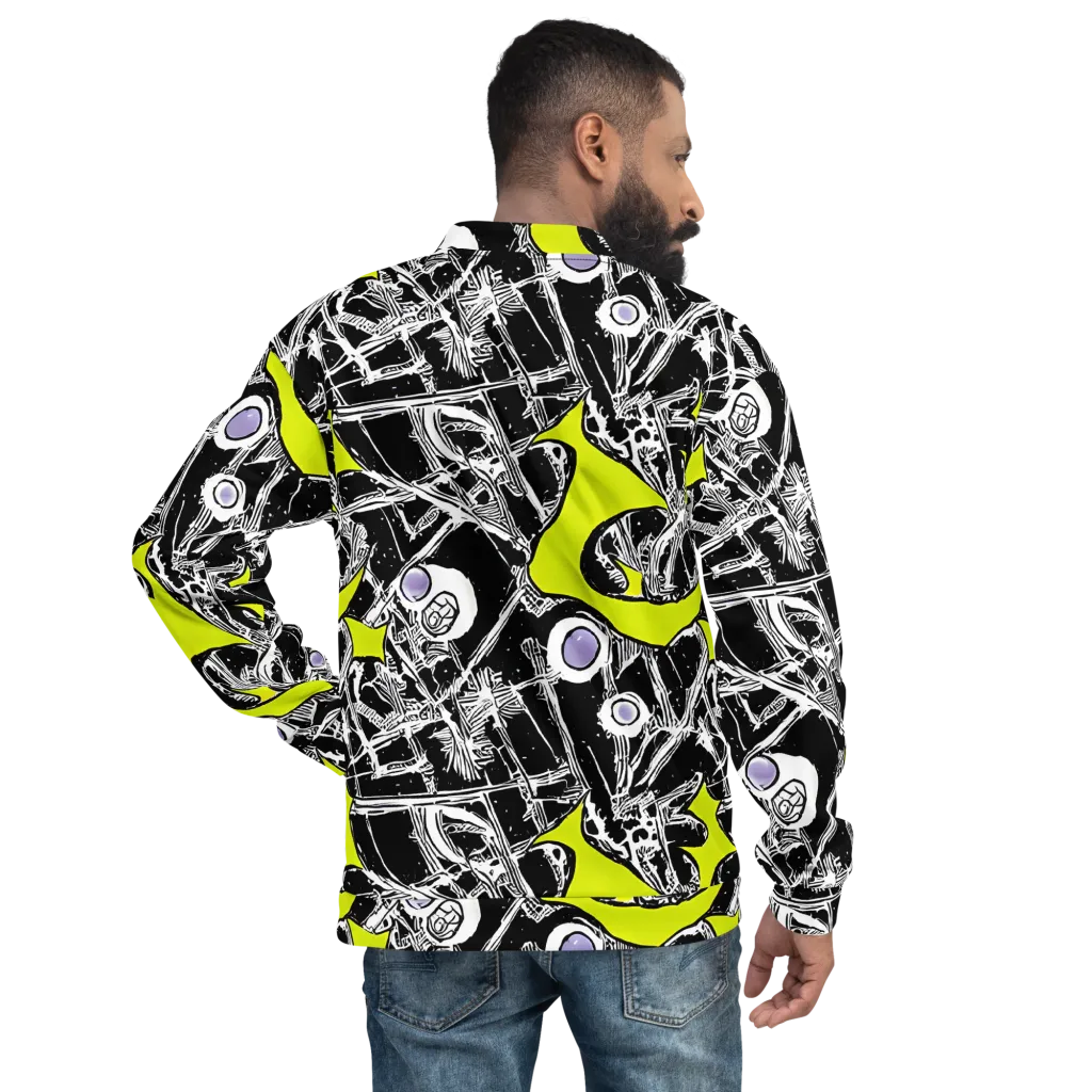 Acid X-ray on Bomber Jacket — Back