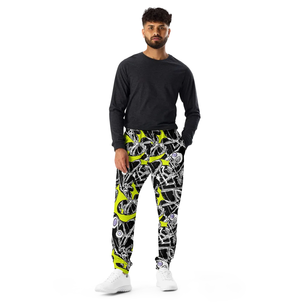 Acid X-ray on Men's Joggers — Front