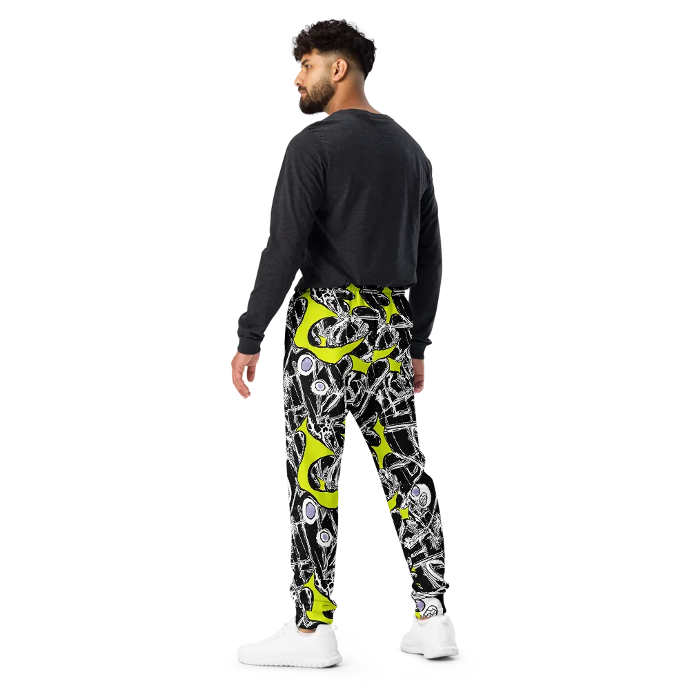 Acid X-ray on Men's Joggers — Back