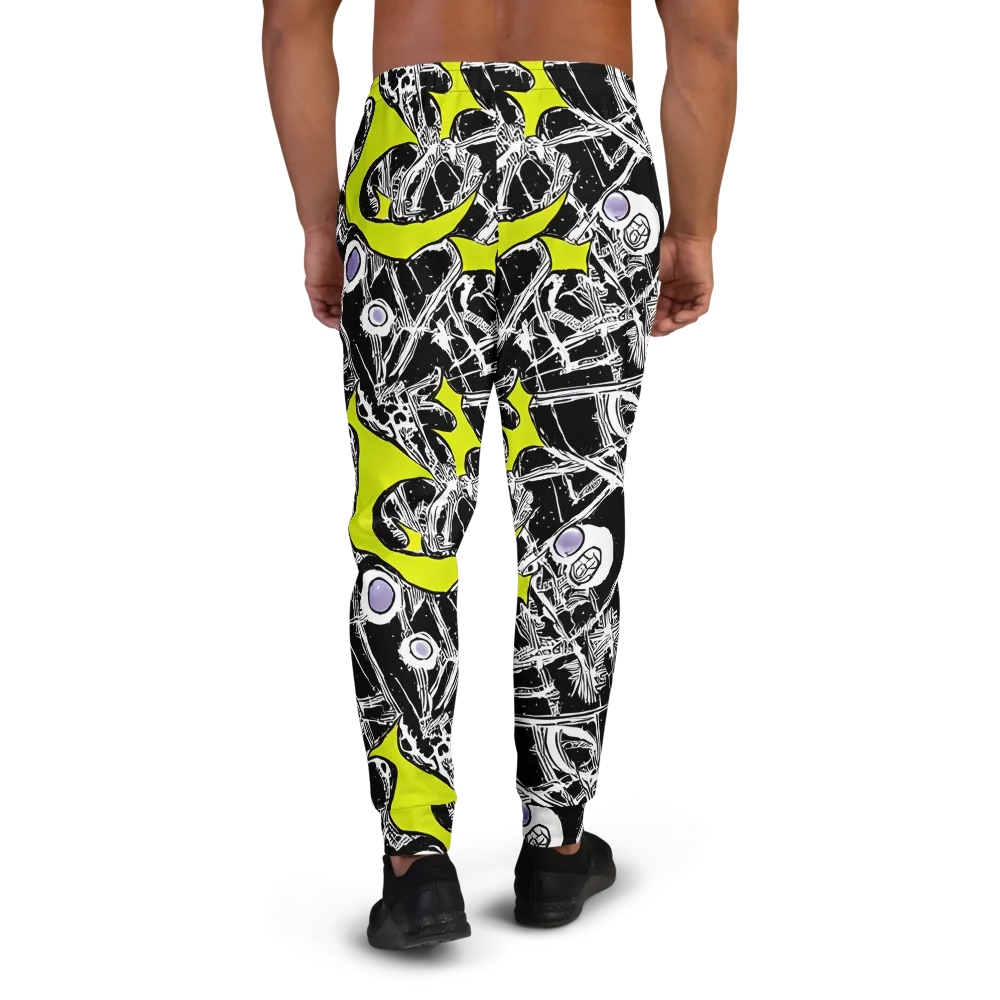 Acid X-ray on Men's Joggers — Back