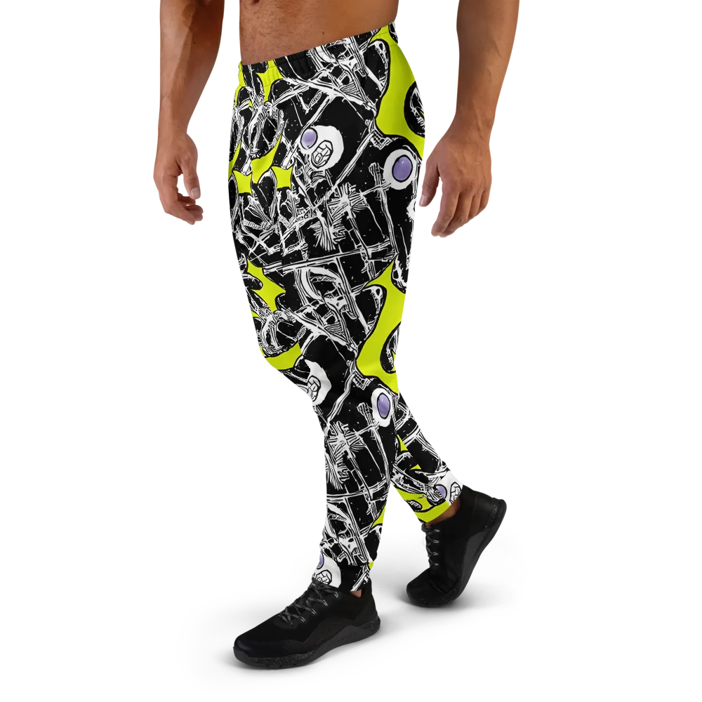 Acid X-ray on Men's Joggers — Left