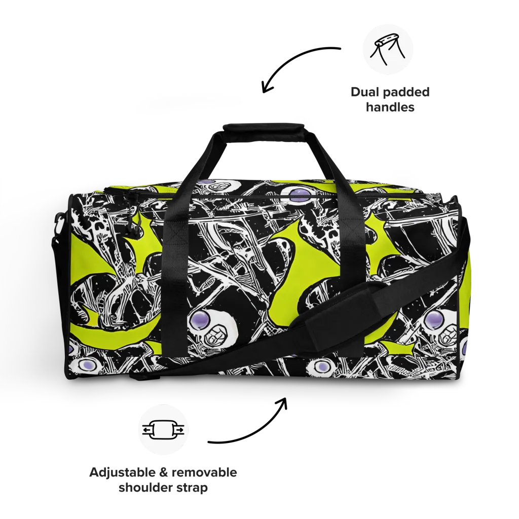 Acid X-ray on Duffle Bag — Front