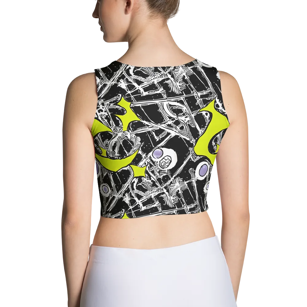 Acid X-ray on Crop Top — Back