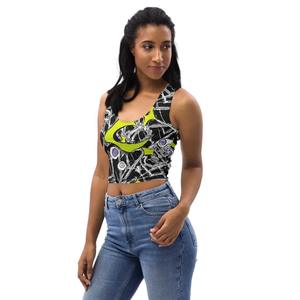 Acid X-ray on Crop Top — Left Front
