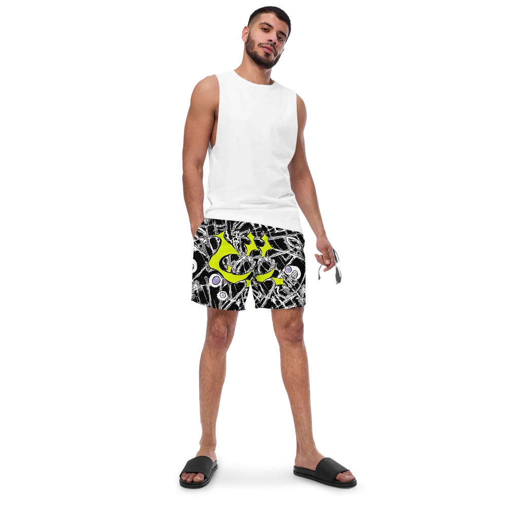 Acid X-ray on Swim Trunks — Front