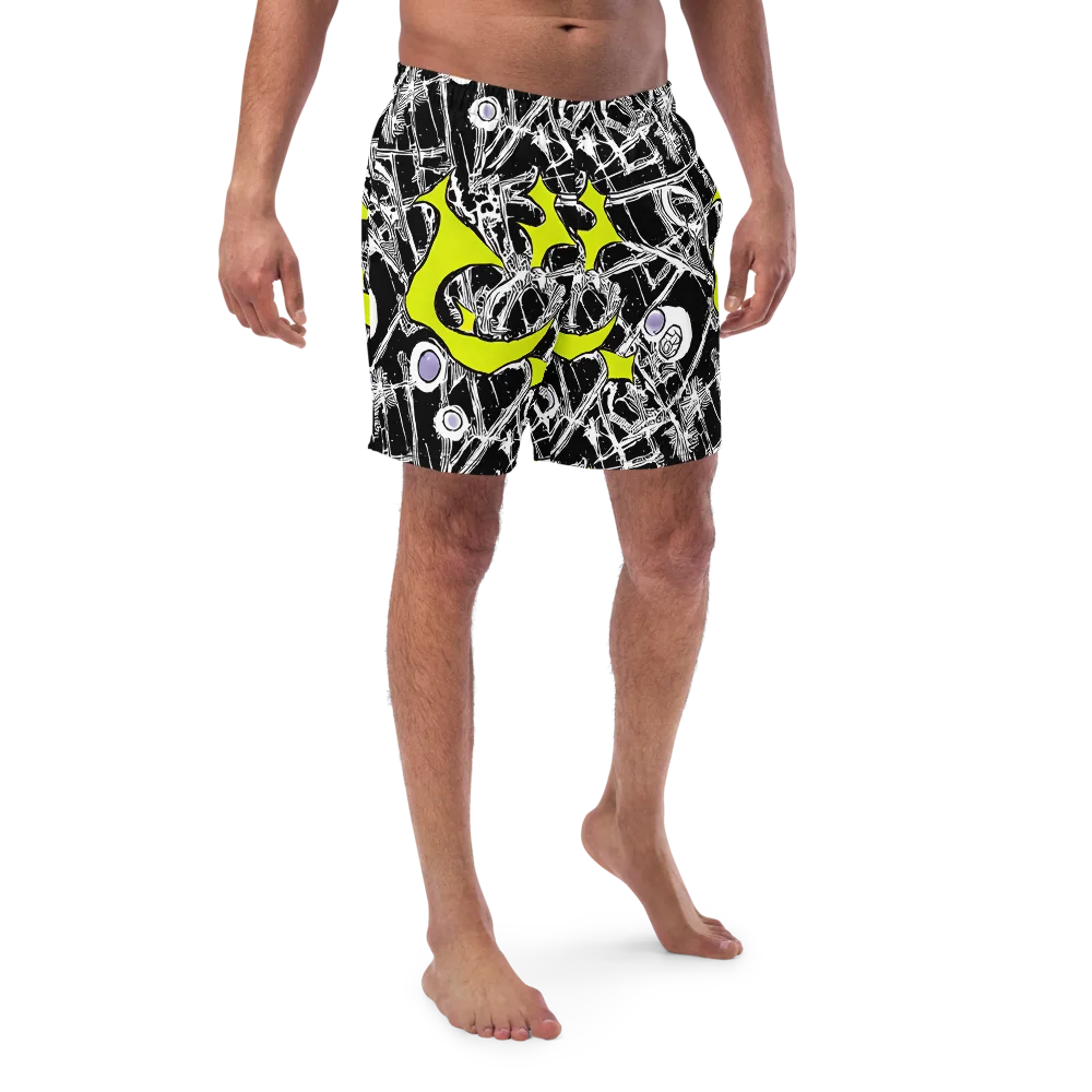 Acid X-ray on Swim Trunks — Front