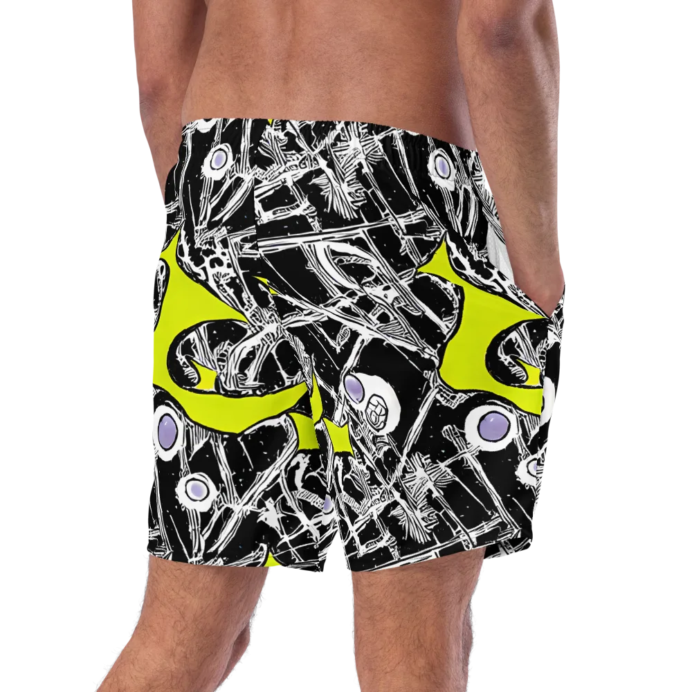 Acid X-ray on Swim Trunks — Right Back