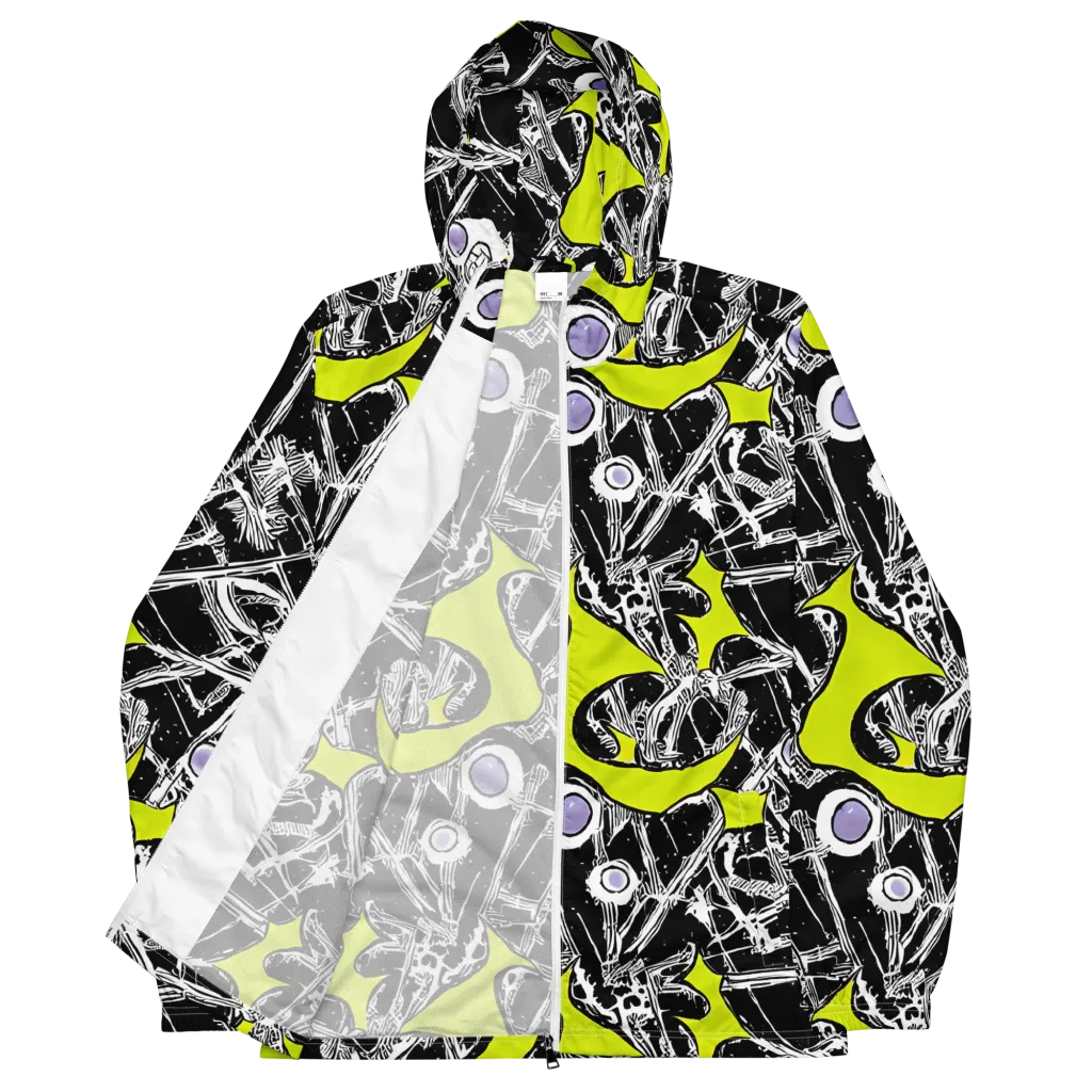 Acid X-ray on Men's Windbreaker — Front