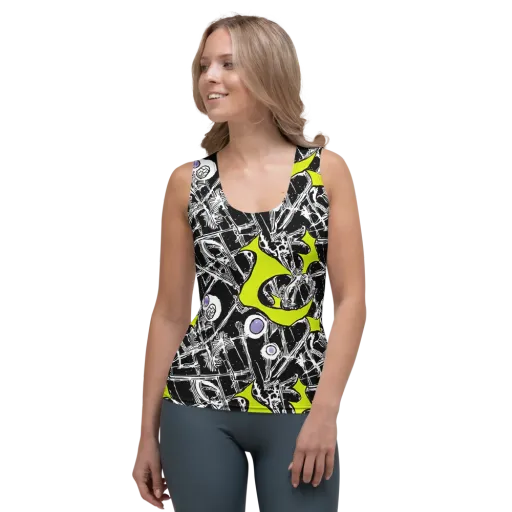 Acid X-ray on a Women's Tank Top
