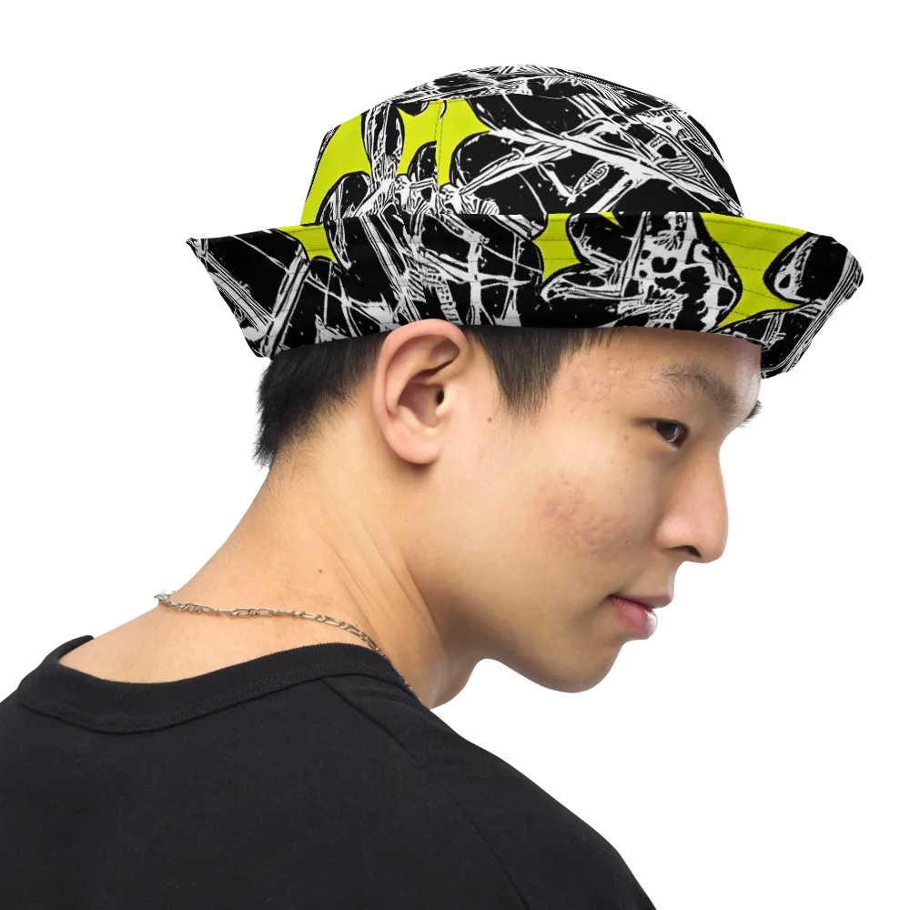 Acid X-ray on Reversible Bucket Hat — Right Outside