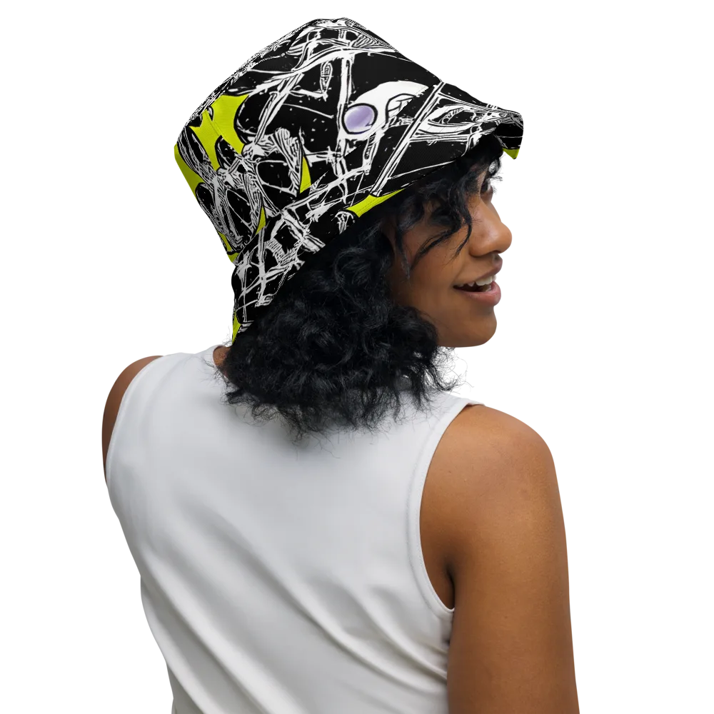 Acid X-ray on Reversible Bucket Hat — Right Outside
