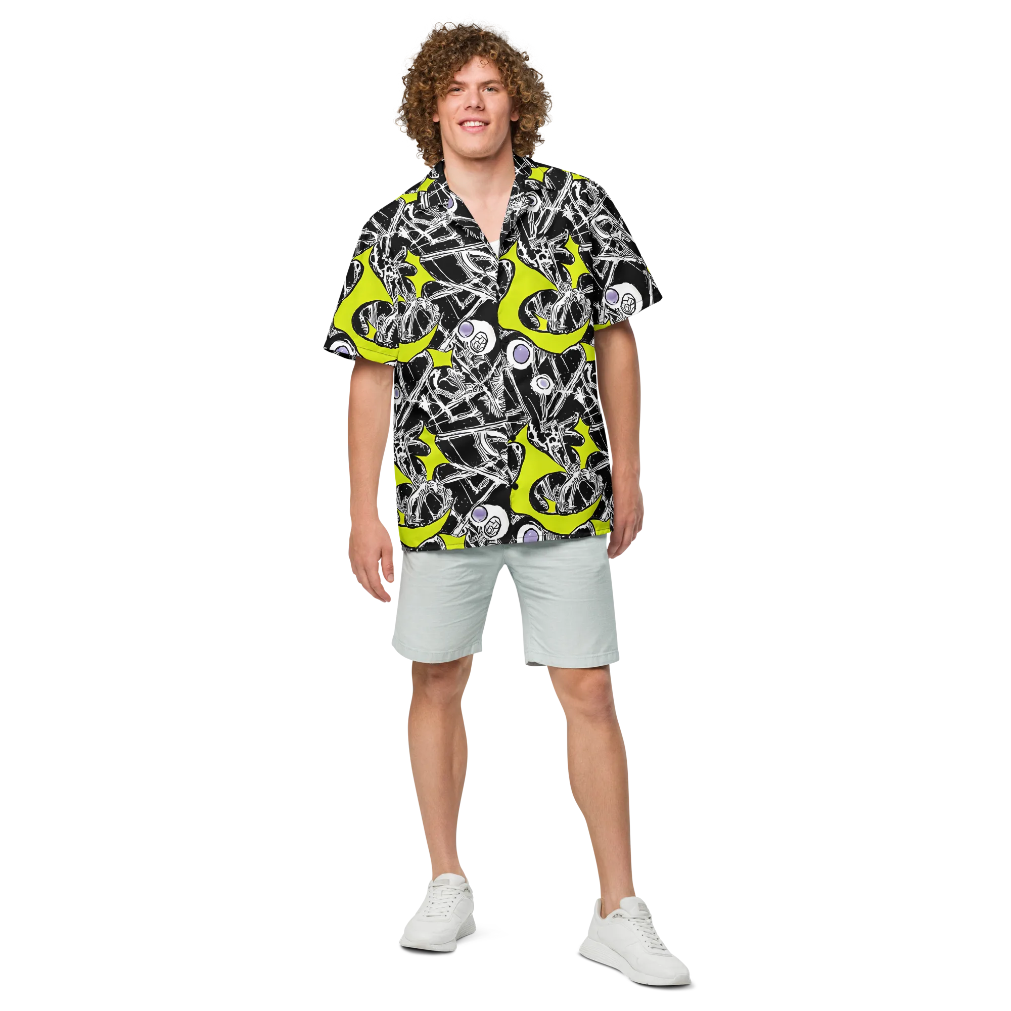 Acid X-ray on Button Shirt — Front