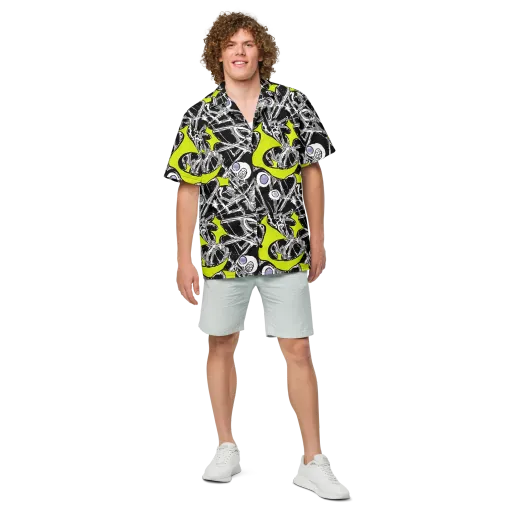 Acid X-ray on a Button Shirt