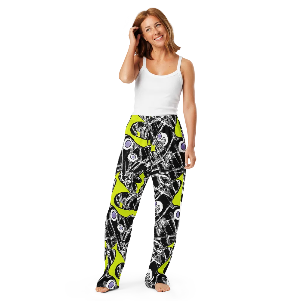 Acid X-ray on Women's Pajama Pants — Front