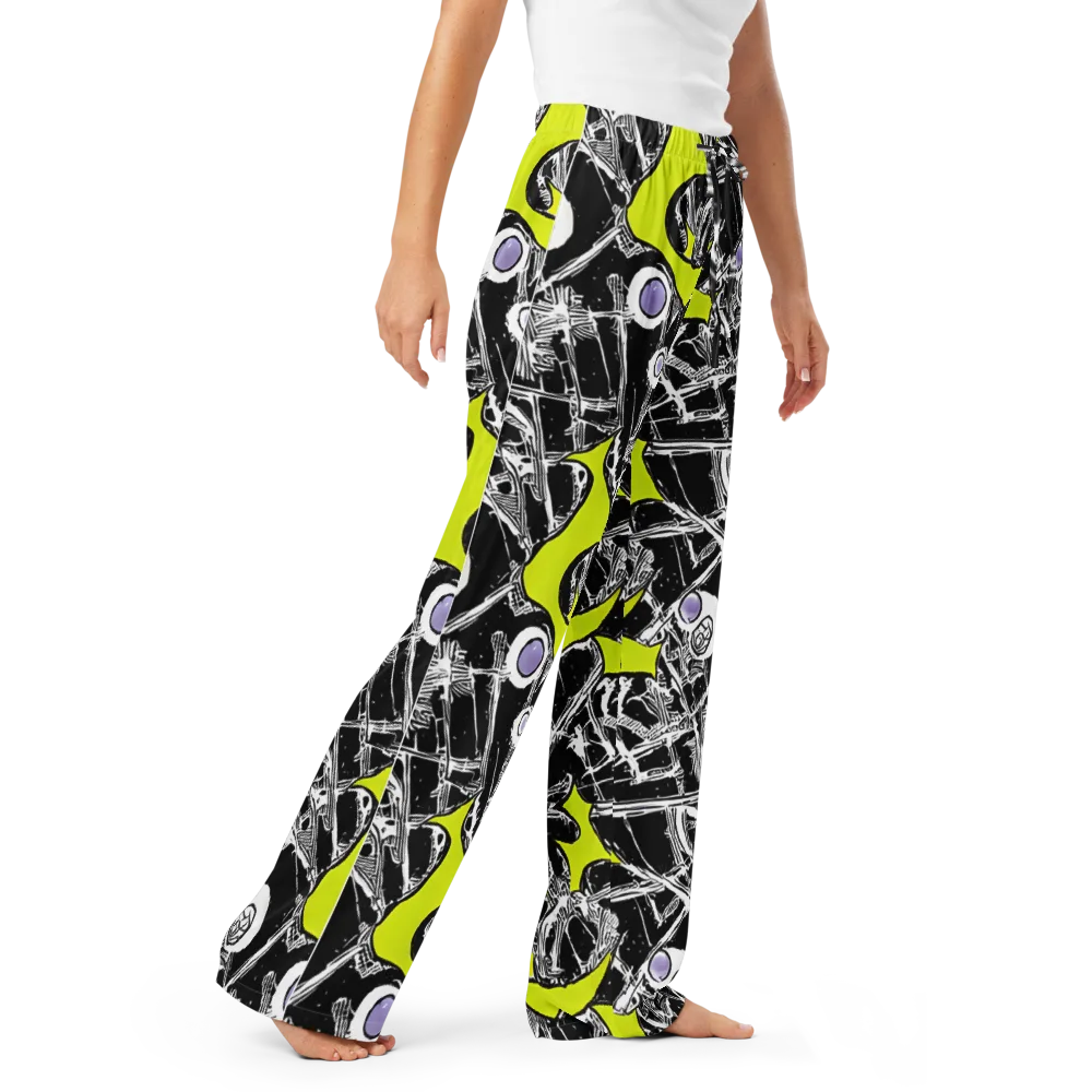 Acid X-ray on Women's Pajama Pants — Right Front