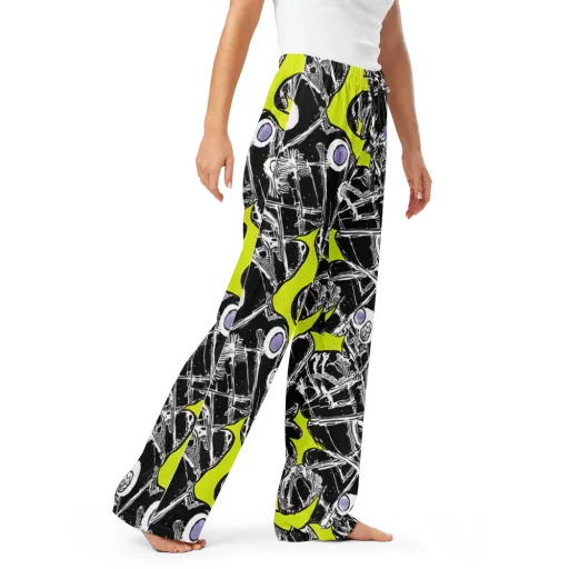 Acid X-ray on a Women's Pajama Pants