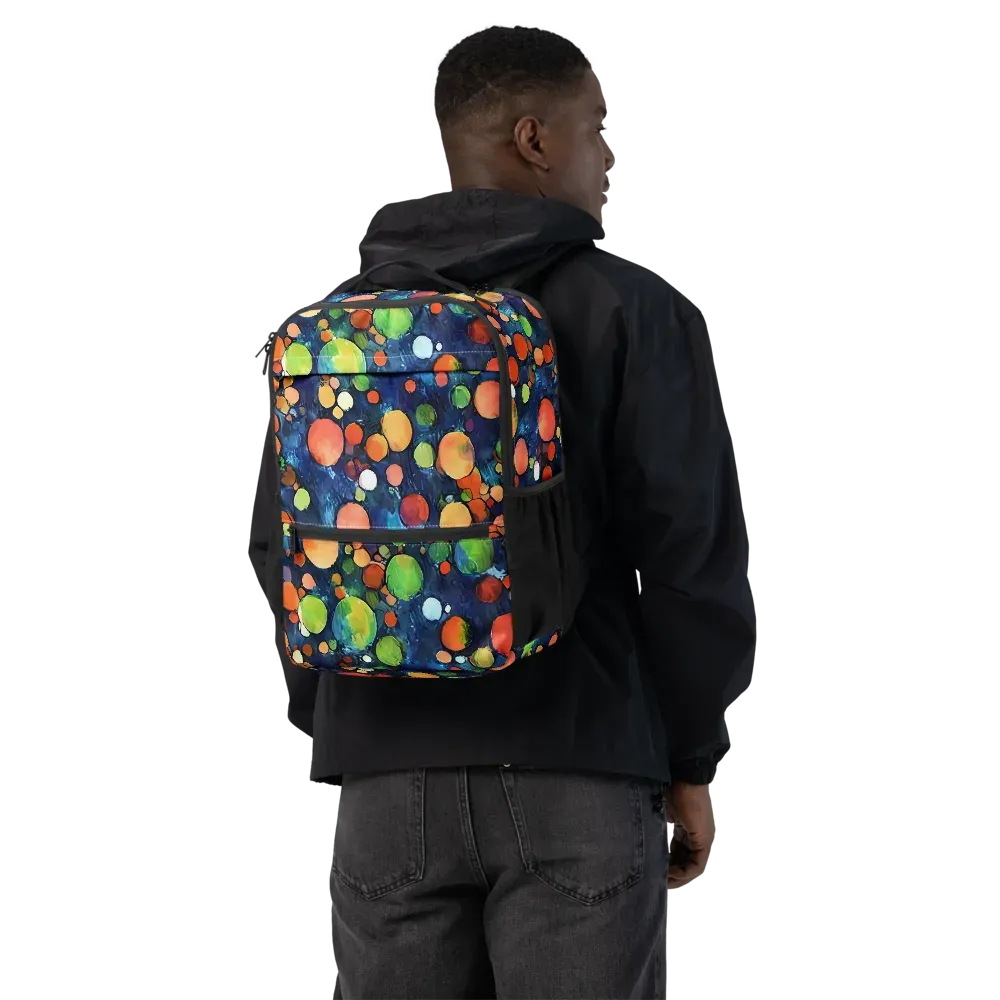 Midnight Orchard on Utility Backpack — Back