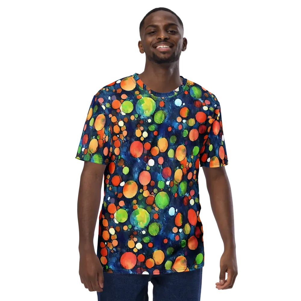 Midnight Orchard on Men's Crew Neck T-Shirt — Front