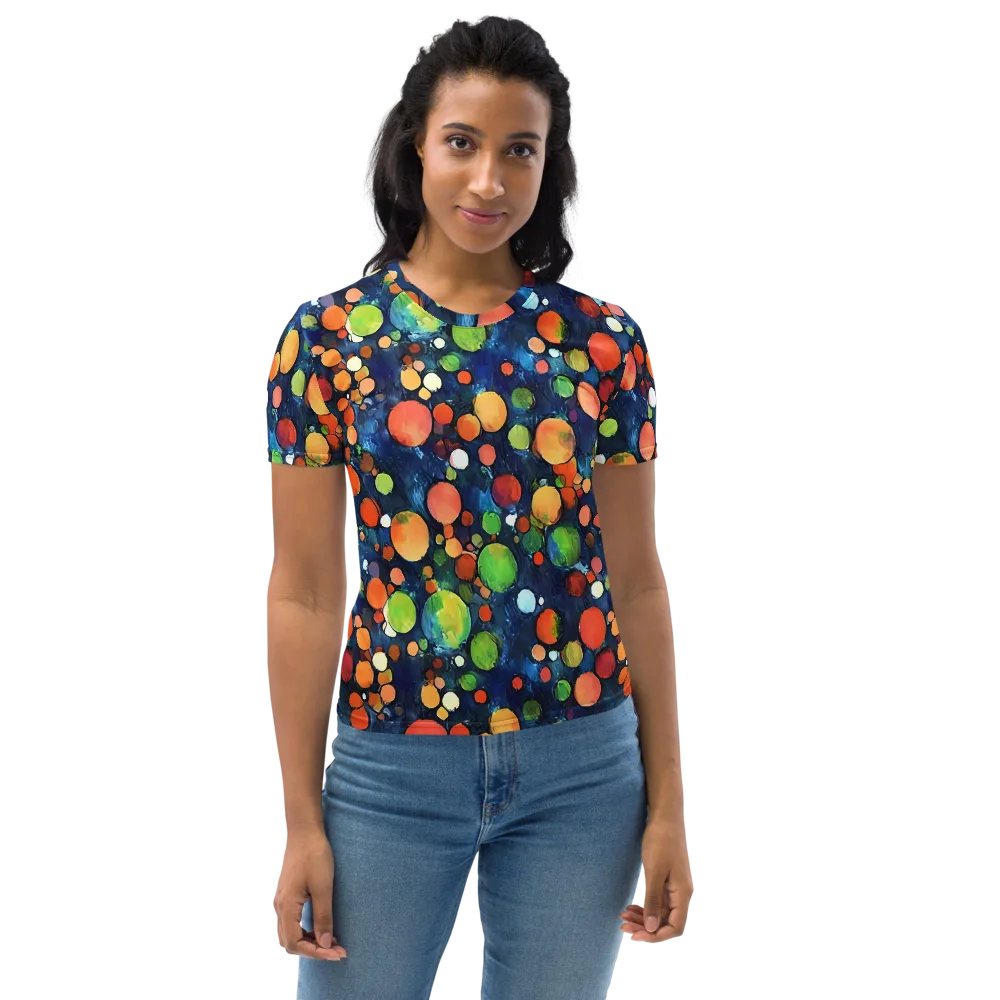 Midnight Orchard on Women's Crew Neck T-Shirt — Front