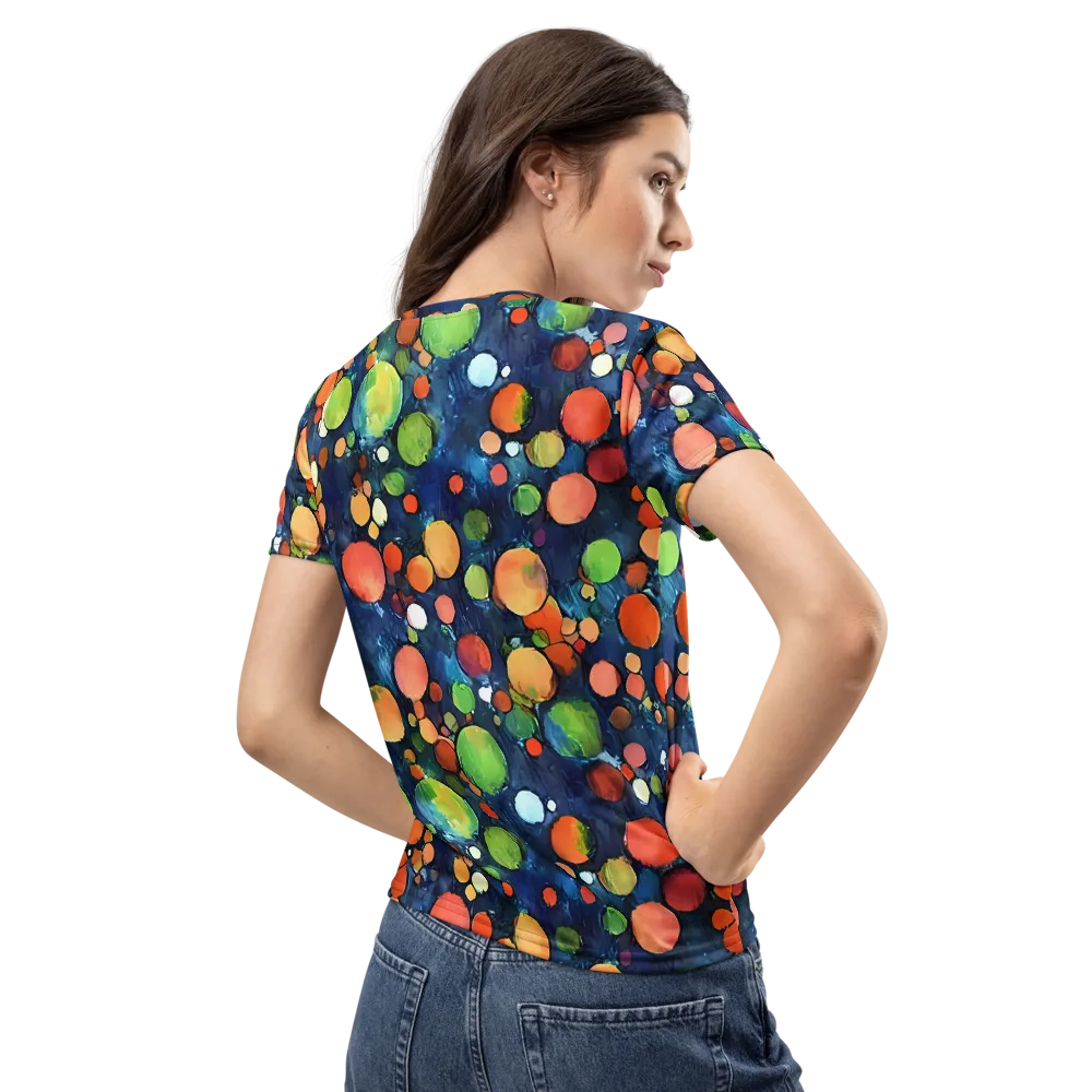 Midnight Orchard on Women's Crew Neck T-Shirt — Back