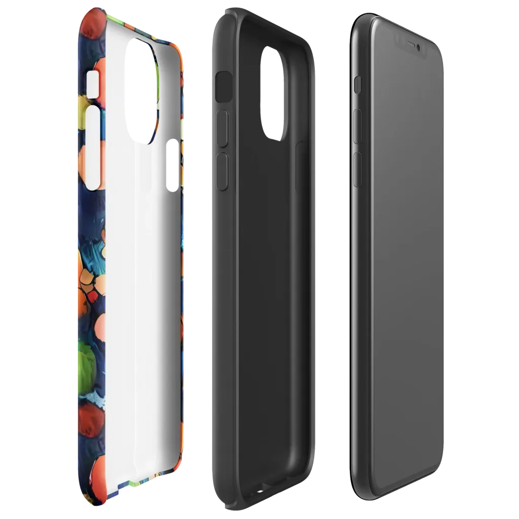 Midnight Orchard on Tough Case for iPhone® — Right