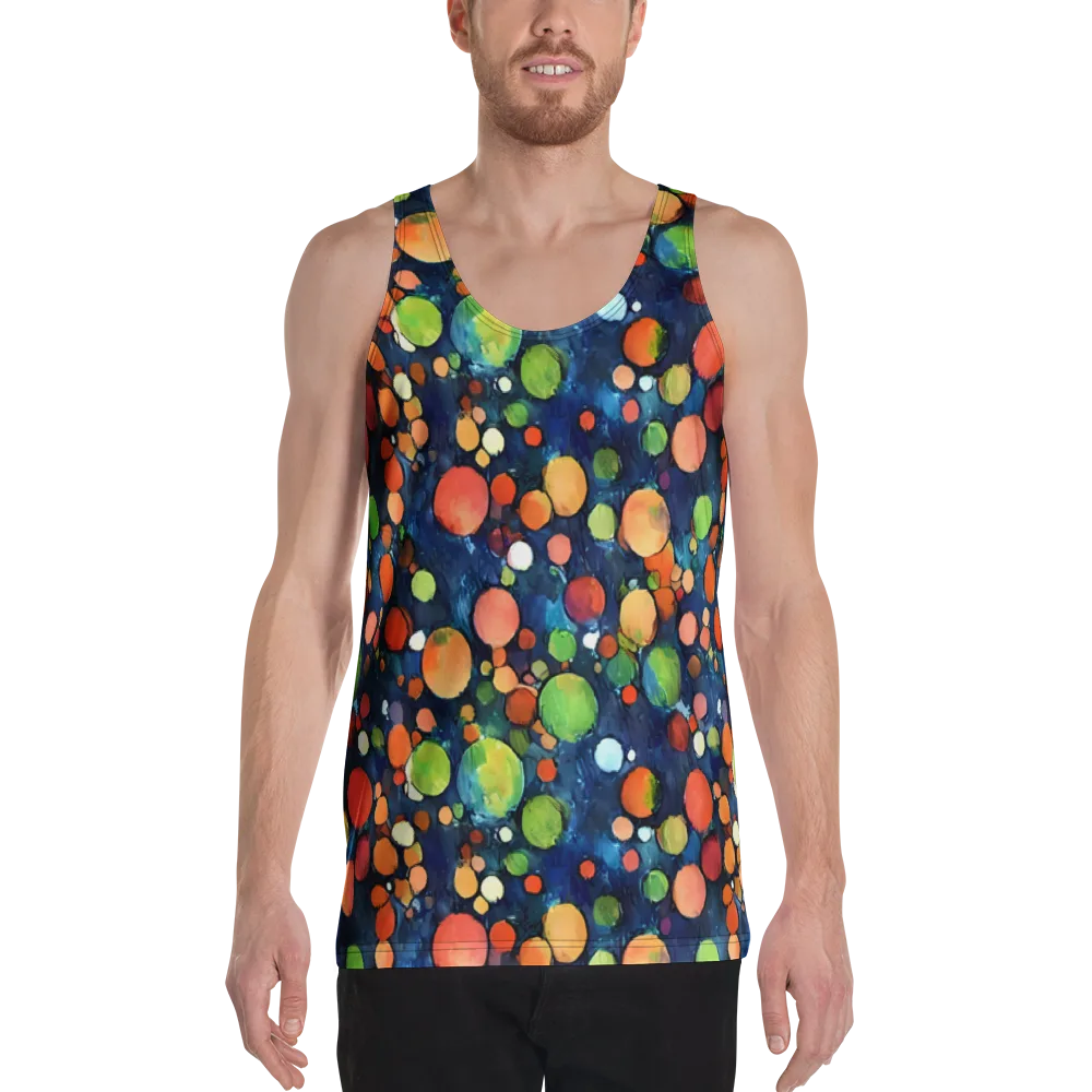 Midnight Orchard on Men's Tank Top — Front