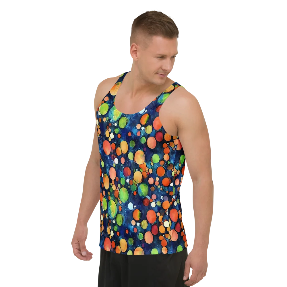 Midnight Orchard on Men's Tank Top — Left Front