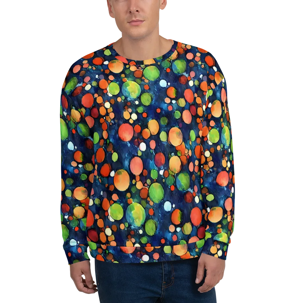 Midnight Orchard on Sweatshirt — Front