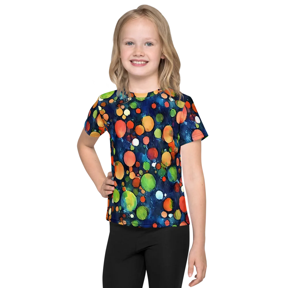 Midnight Orchard on Kids Crew Neck T-Shirt — Front