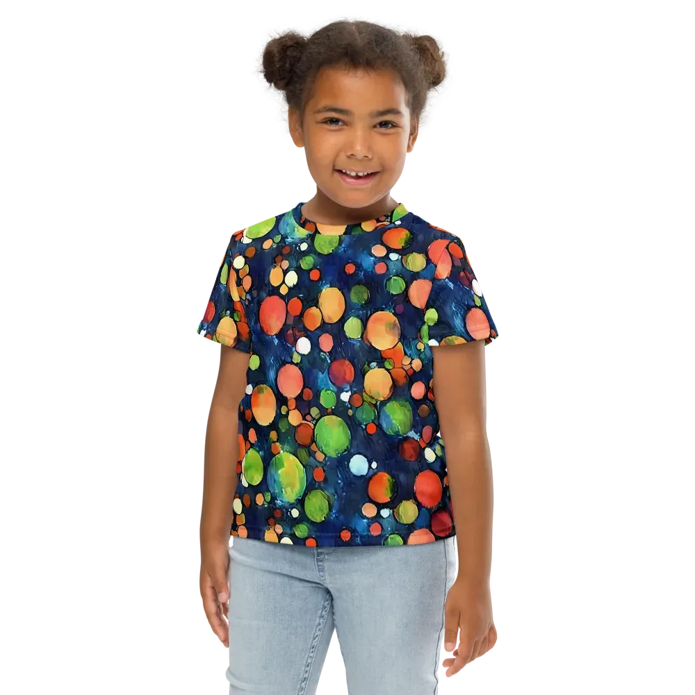 Midnight Orchard on Kids Crew Neck T-Shirt — Front
