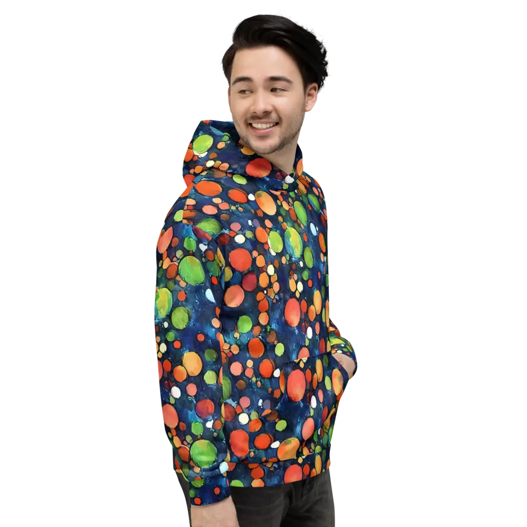 Midnight Orchard on Hoodie — Right