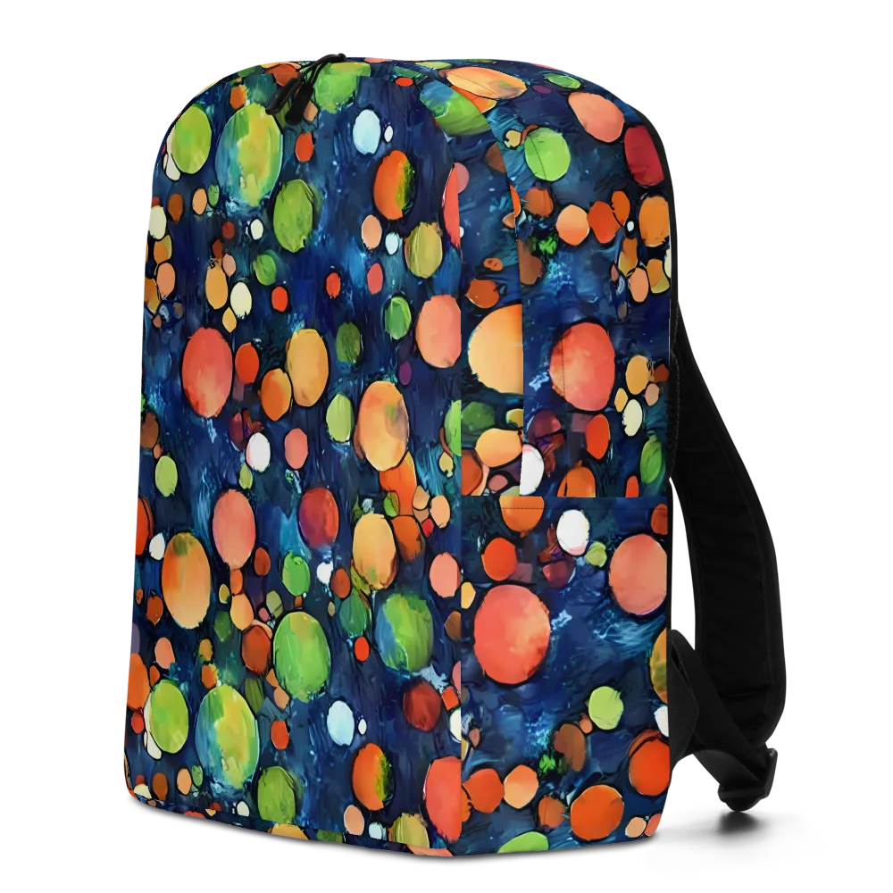 Midnight Orchard on Minimalist Backpack — Left