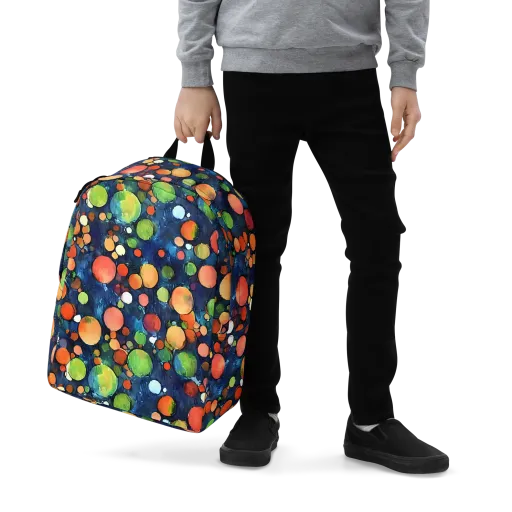 Midnight Orchard on a Minimalist Backpack