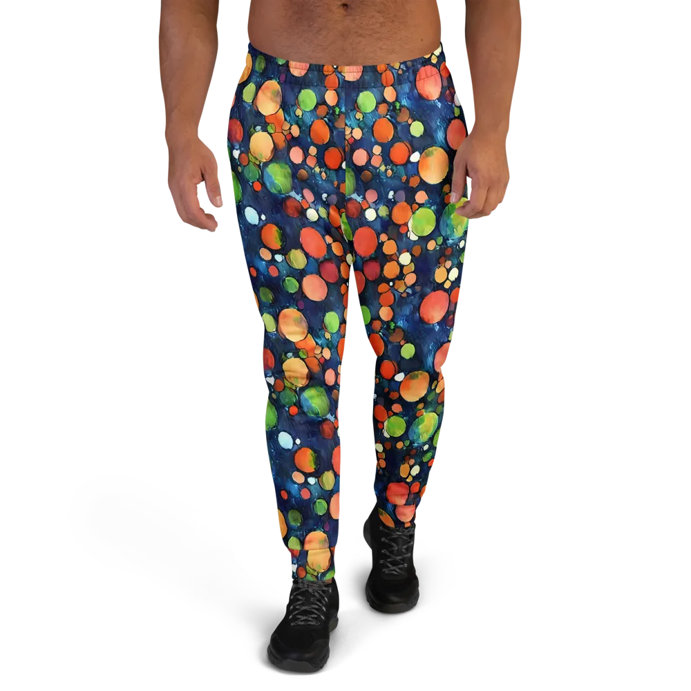 Midnight Orchard on Men's Joggers — Front