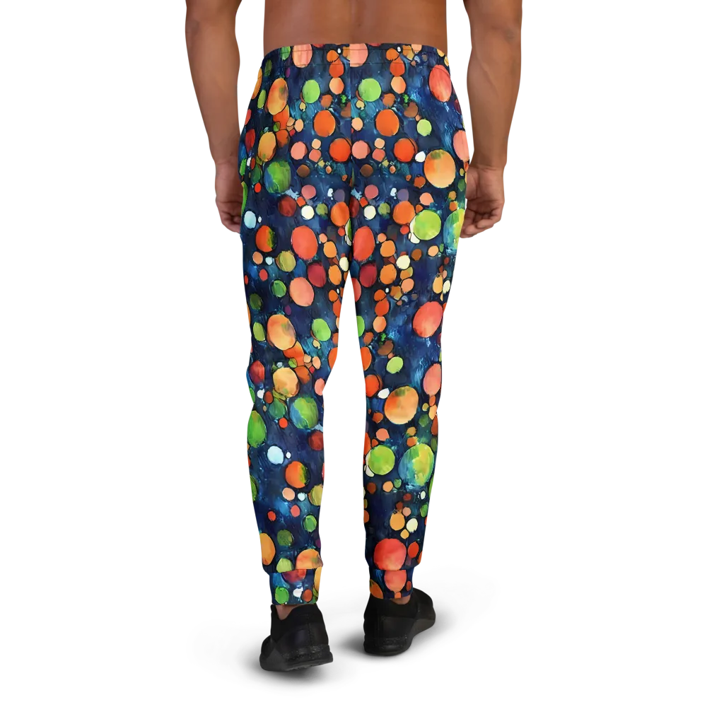Midnight Orchard on Men's Joggers — Back