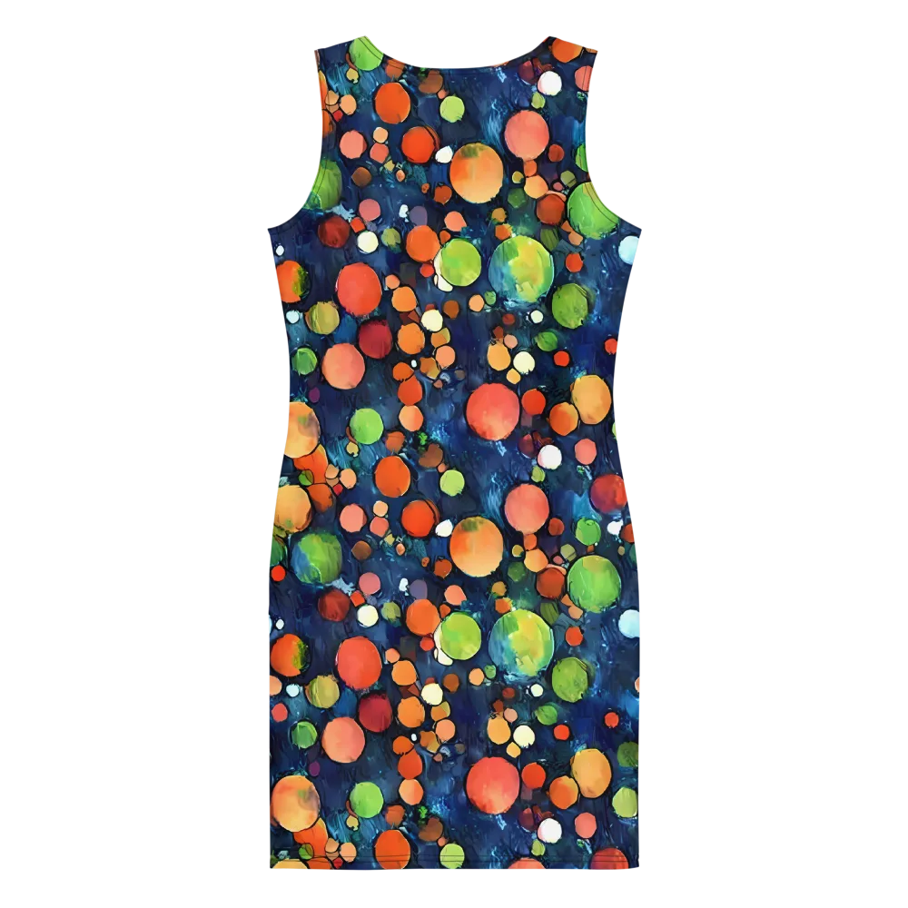Midnight Orchard on Bodycon Dress — Back
