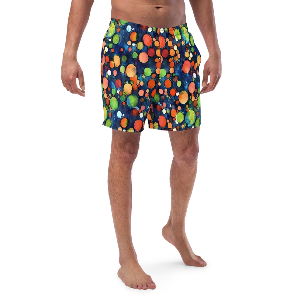 Midnight Orchard on Swim Trunks — Front