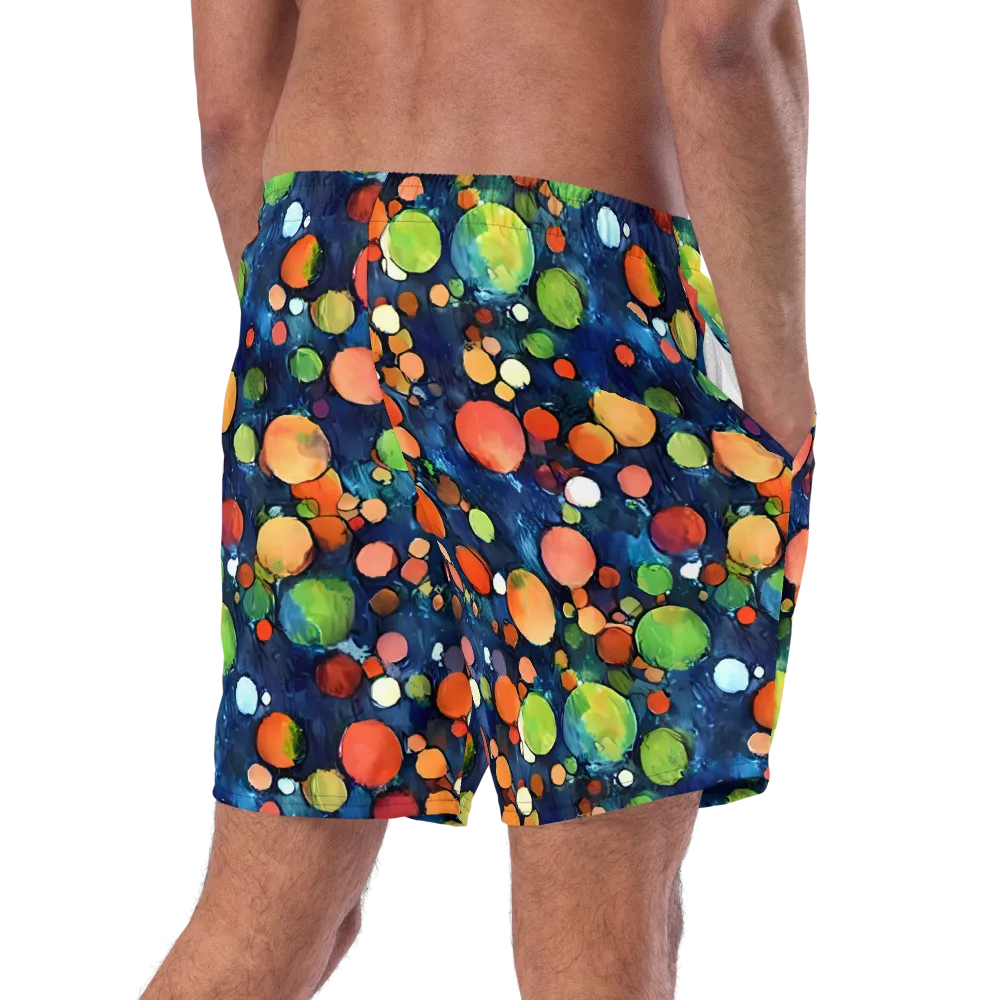 Midnight Orchard on Swim Trunks — Right Back