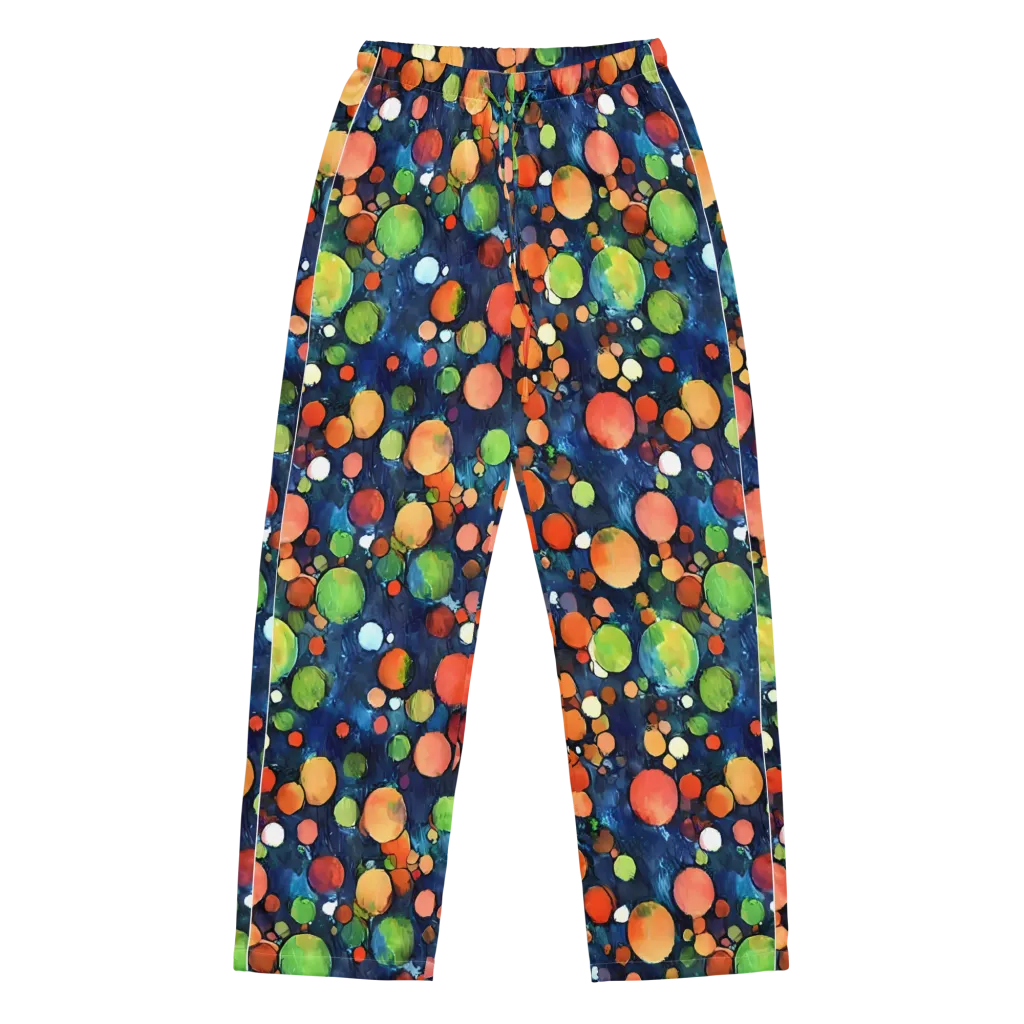 Midnight Orchard on Women's Pajama Pants — Front