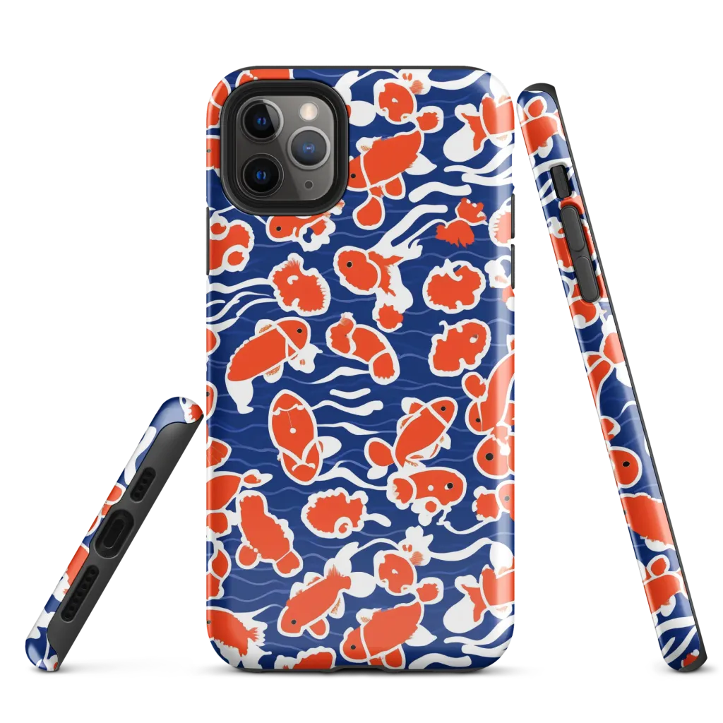 Crimson Current on Tough Case for iPhone® — Front