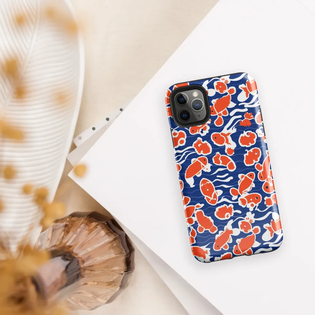 Crimson Current on Tough Case for iPhone® — Front