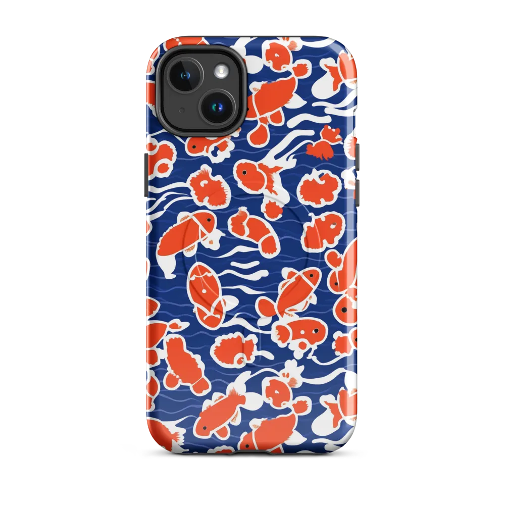 Crimson Current on MagSafe Tough Case for iPhone® — Front