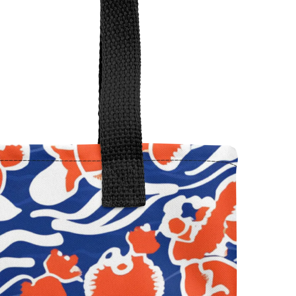 Crimson Current on Tote Bag — Product details