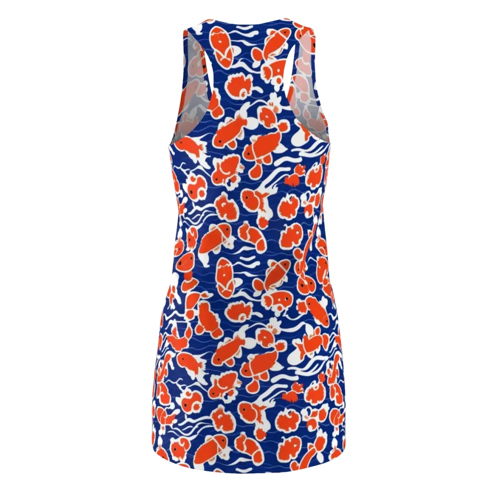Crimson Current on Racerback Dress — Back