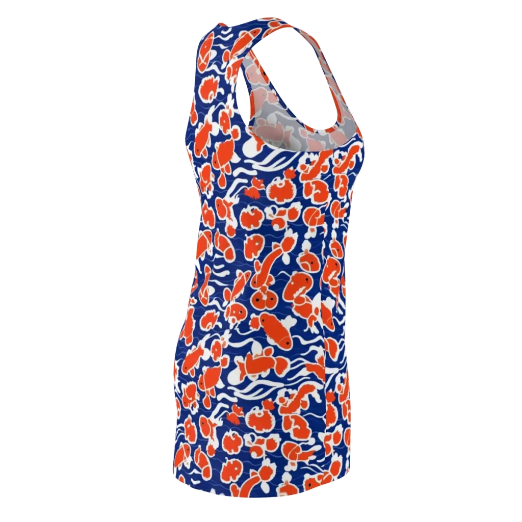 Crimson Current on Racerback Dress — Back Side