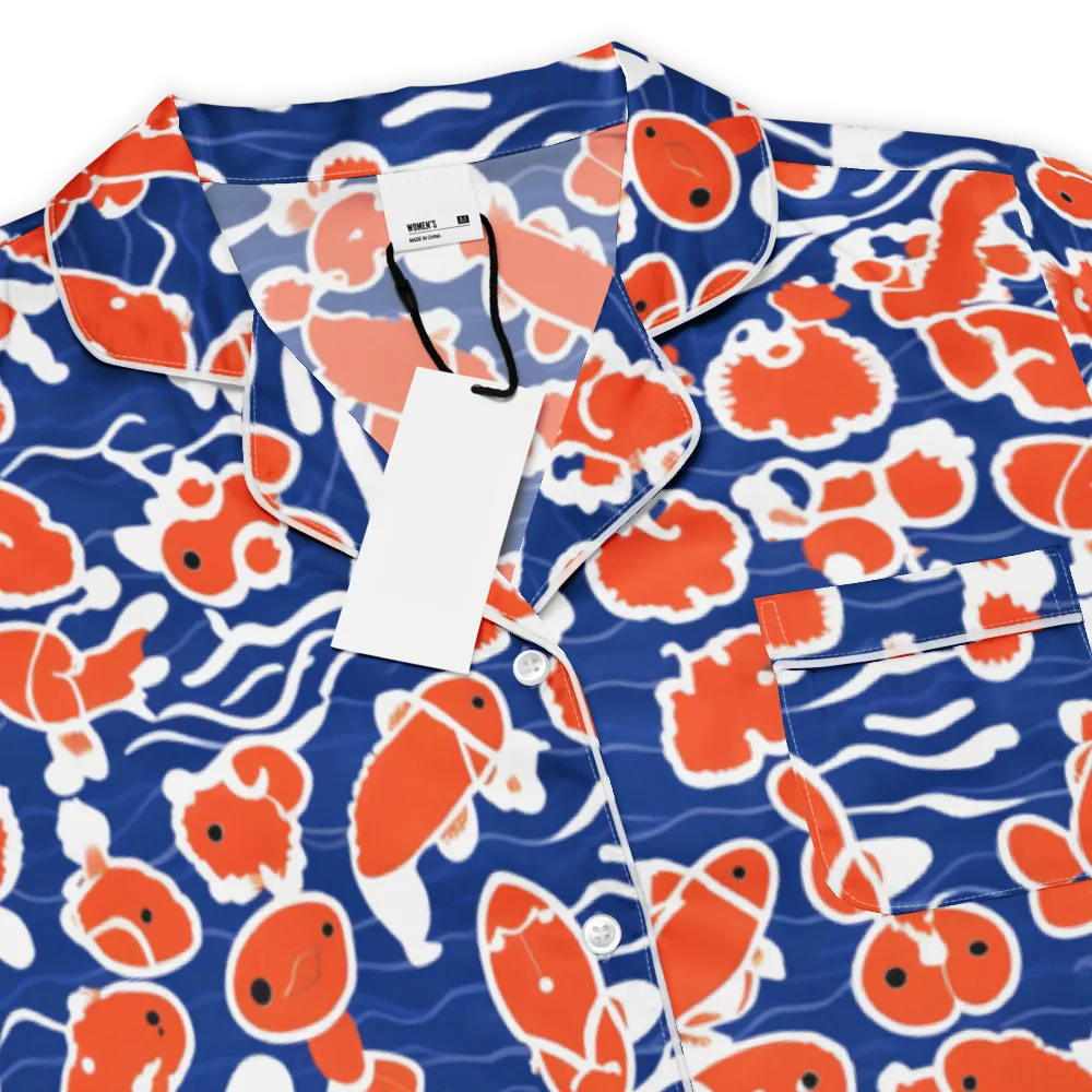 Crimson Current on Women's Short Sleeve Pajama Top — Product details