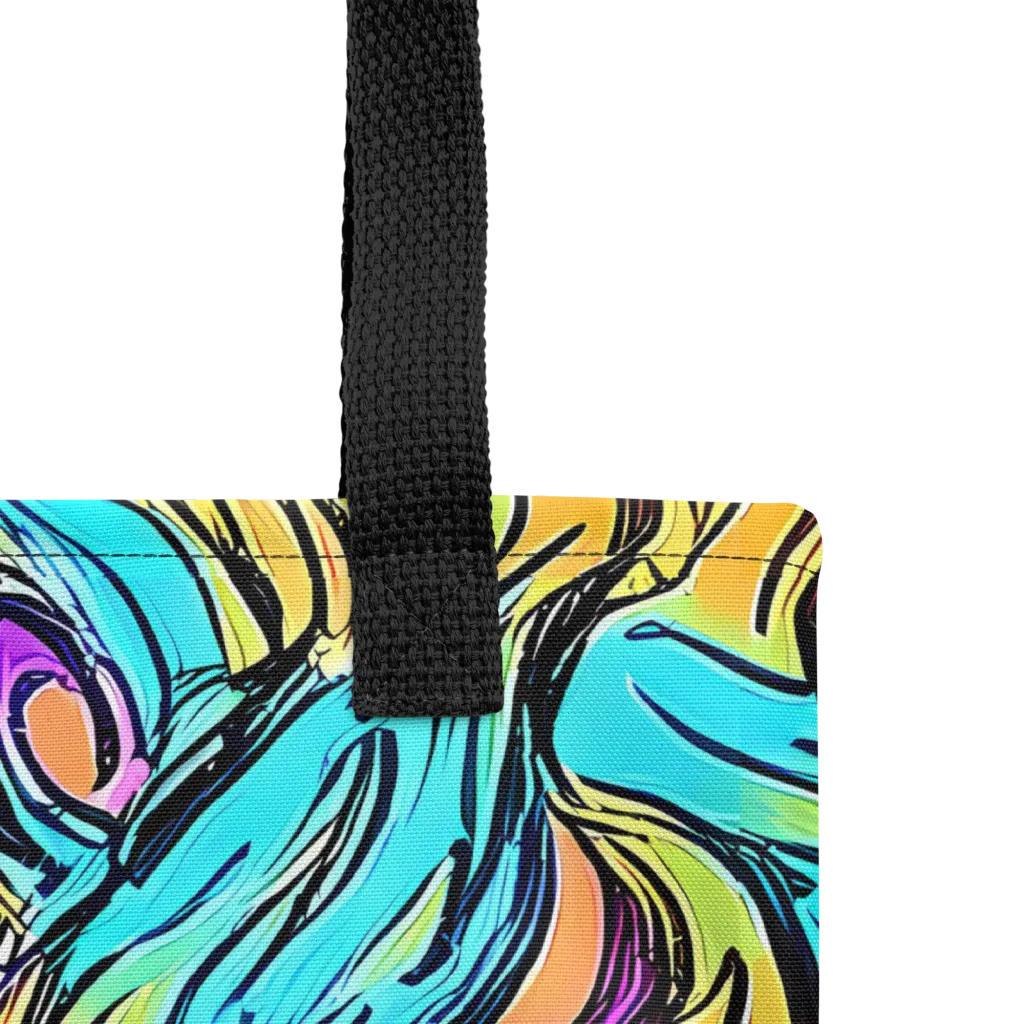Liquid Neon on Tote Bag — Product details