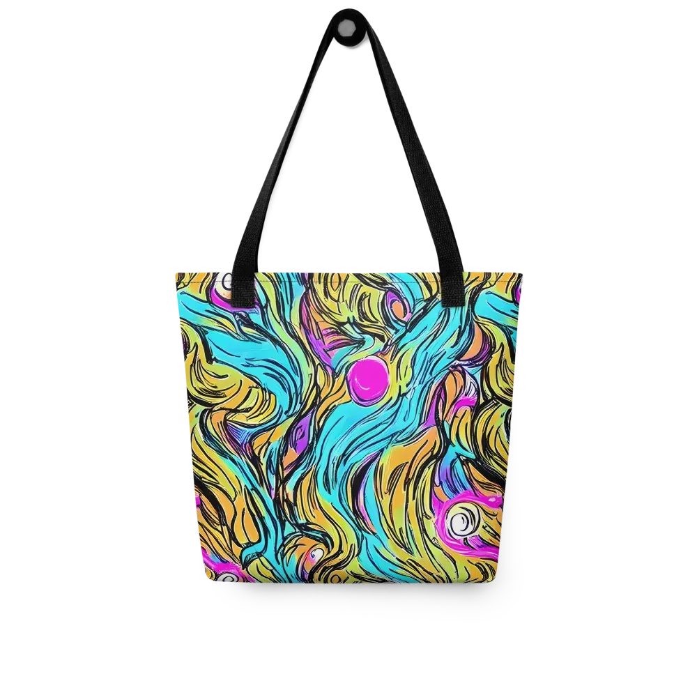 Liquid Neon on Tote Bag — Front