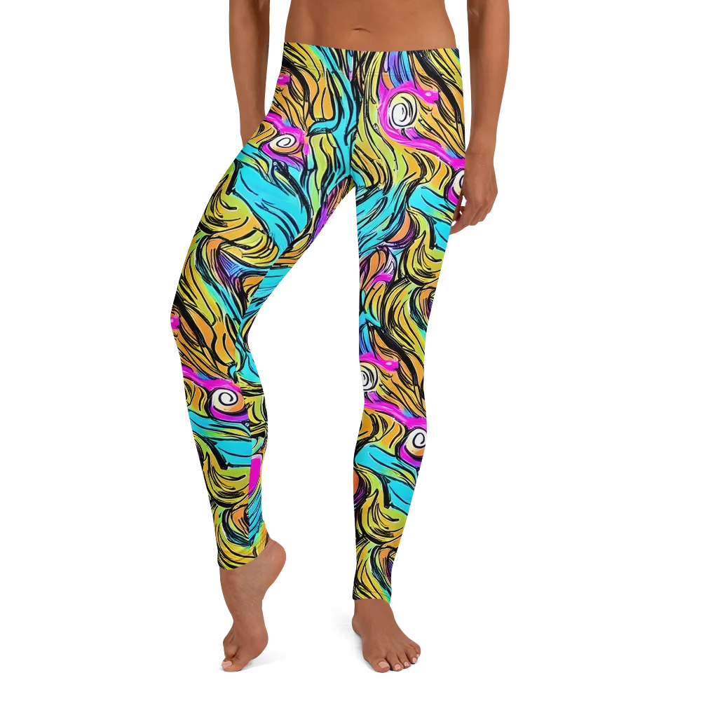 Liquid Neon on Leggings — Front